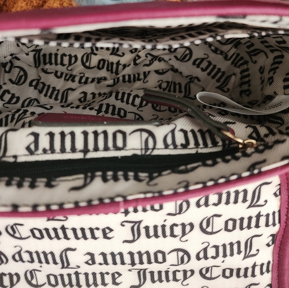 Juicy Couture Burgundy Bag with Pink Accessories @christidr Ty - Picture 5 of 11